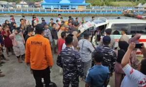 Image Credit Sahrudin Nurdin/Beritasatu - Sahril Helmi, a Metro TV journalist who disappeared due to the explosion of a speedboat belonging to Basarnas Ternate, was finally found dead, Saturday, February 8 2025.