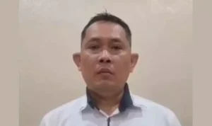 Image Credit Special/Videography - This screen grab shows Adjunct Chief Commissioner Bintoro of the Jakarta Police delivering remarks to deny accusations that he has extorted two murder suspects for money in a video posted on social media platforms on January 26, 2025.