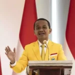 Image Credit Akbar/Antara - General chairman of the Golkar Party DPP Bahlil Lahadalia.