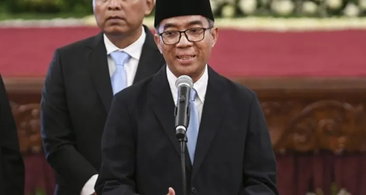 Image Credit Hafidz Mubarak A/Antara - Minister of Higher Education, Science and Technology (Mendikstisaintek) Brian Yuliarto gave usai press information appointed by President Prabowo Subianto at the State Palace, Jakarta, Wednesday (19/2/2025).