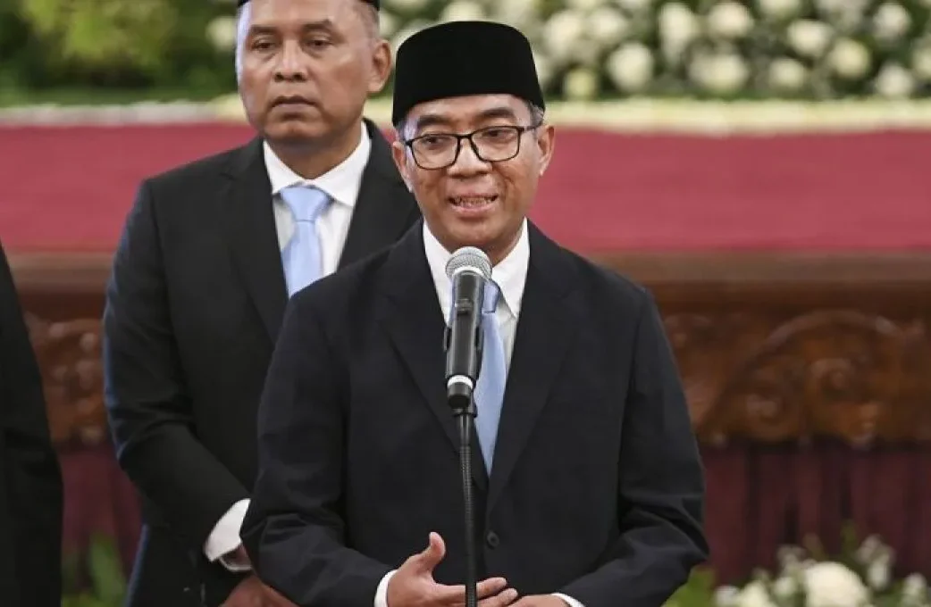 Image Credit Hafidz Mubarak A/Antara - Minister of Higher Education, Science and Technology (Mendikstisaintek) Brian Yuliarto gave usai press information appointed by President Prabowo Subianto at the State Palace, Jakarta, Wednesday (19/2/2025).