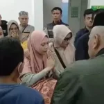 Image Credit Irfandi/Beritasatu - Aipda Arham's wife asked the police for an explanation to reveal her husband's mysterious death.