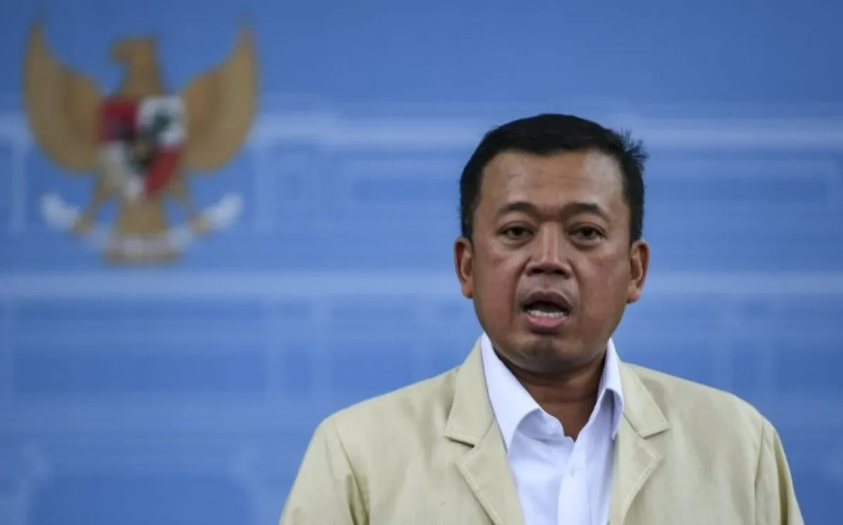 Image Credit Hafidz Mubarak A/Antara - ATR Minister/Head of BPN Nusron Wahid gave a press statement after attending a meeting chaired by President Prabowo Subianto at the Presidential Palace complex, Jakarta, Monday (17/2/2025).