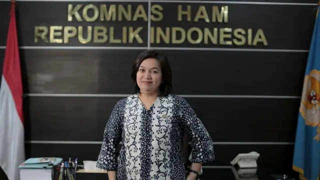 Chairperson of the National Human Rights Commission Atnike Nova Sigiro. (Liputan6/Herman Zakharia)