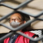 Illustration - Suspect in the alleged obstruction case of the Attorney General's Office, TB (Tian Bahtiar) as JAKTV News Director, sits in a prison car at the Attorney General's Office Building, Jakarta, Tuesday (4/22/2025). (Antara/Nadia Putri Rahmani)