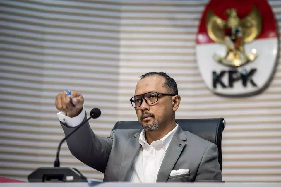 KPK Spokesperson Tessa Mahardhika Sugiarto. (Antara/Bayu Pratama)