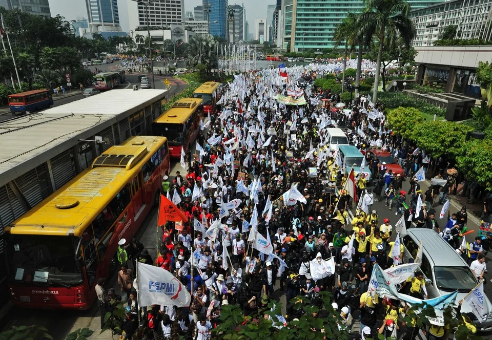 Labor Day Illustration (Jakarta Globe)