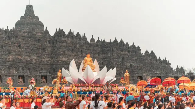 Waisak Celebration 2024 at Borobudur Temple. (doc. InJourney)
