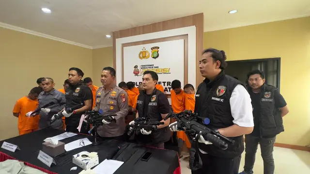 Police have named 10 suspects in clashes between groups in the Kemang Raya area, South Jakarta (Special)