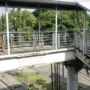 The appearance of the pedestrian bridge (JPO) on Jalan Raya Bekasi, Cakung, East Jakarta. (Doc. Screenshot of Account X @kotajaktim)