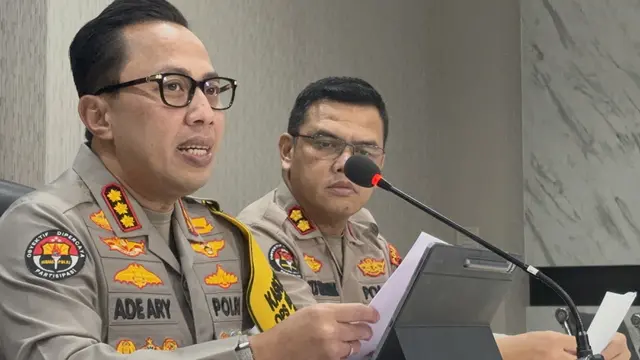Head of Public Relations of the Jakarta Metro Police, Senior Commissioner Ade Ary Syam Indradi. (Ady Anugrahadi).