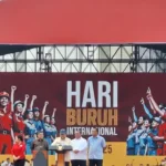 President Prabowo Subianto gave a gift to workers on International Workers' Day or May Day 2025 by forming the National Workers' Welfare Council. (Lizsa Egeham).