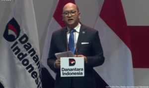 BPI Danantara CEO Rosan Roeslani during the Townhall Meeting at JCC, Jakarta, Monday, April 28, 2025. (Special)