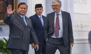Indonesia was appointed as the location for the M72/AS01E TB vaccine trial by Bill Gates. (Antara/Galih Pradipta)