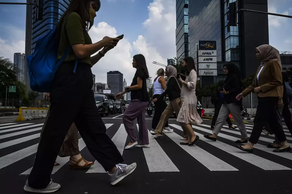 Image Credit Erlangga Bregas Prakoso/Antara - Indonesia's GDP Growth Slows to 5.03% Missing 2024 Target